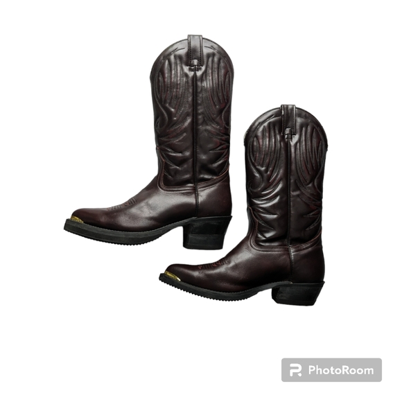 Bull Rider Cowboy Boots, Men's, Style 6955, Size 8, 2E, May 2008 - Picture 4 of 11